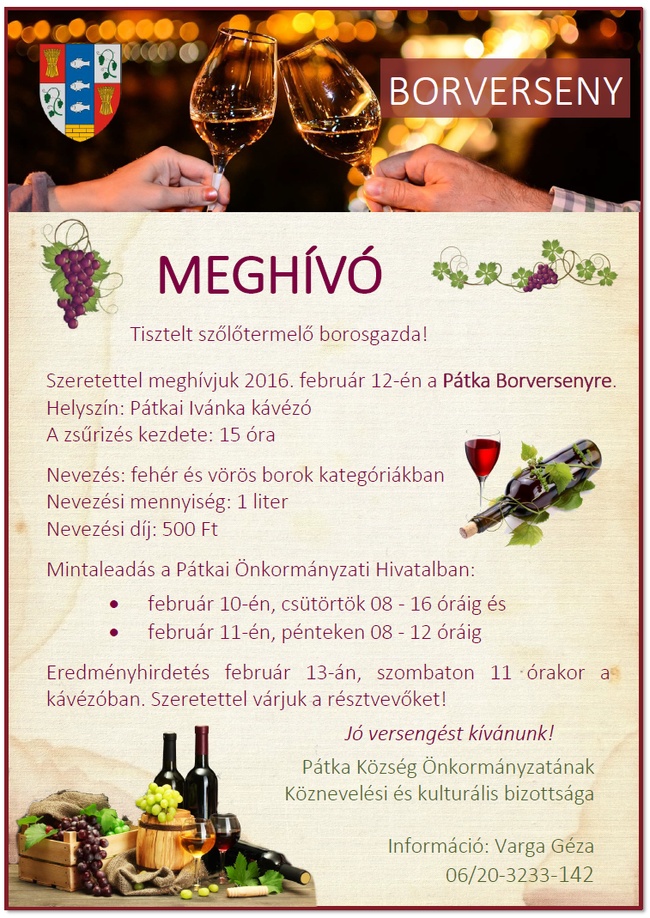 Meghívó a fogathajtó versenyre